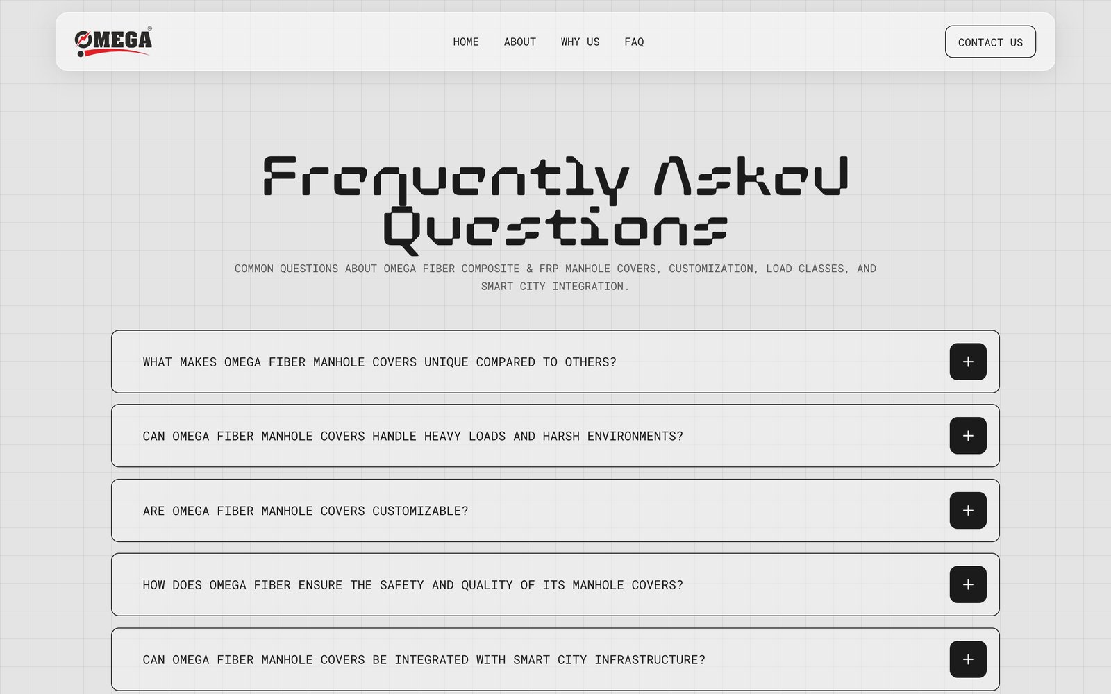 Frequently asked questions accordion